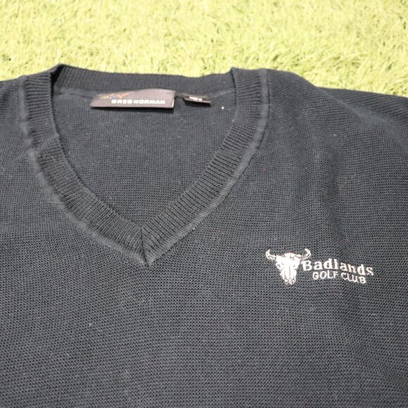 Greg Norman Black Badlands Golf Club Golfing Vest Size Large - Picture 3 of 7